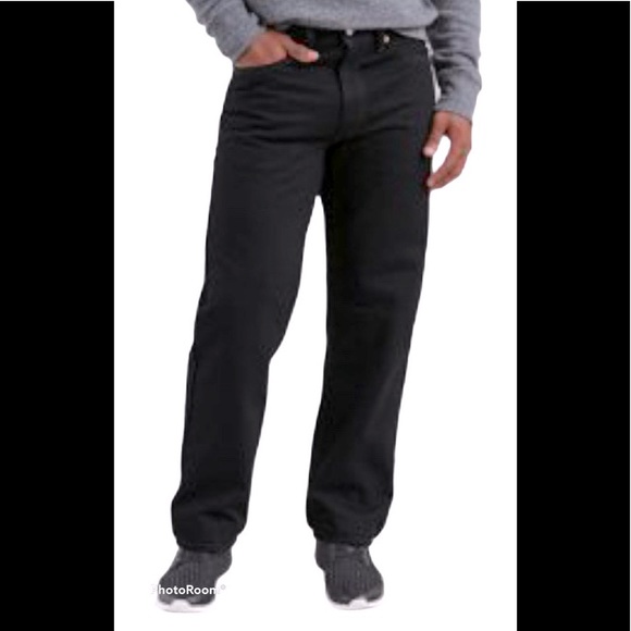 Big and tall Jet Black Jeans - Picture 1 of 1